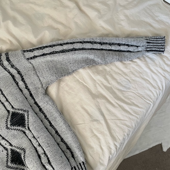 dark academia knit oversized sweater - Picture 3 of 8